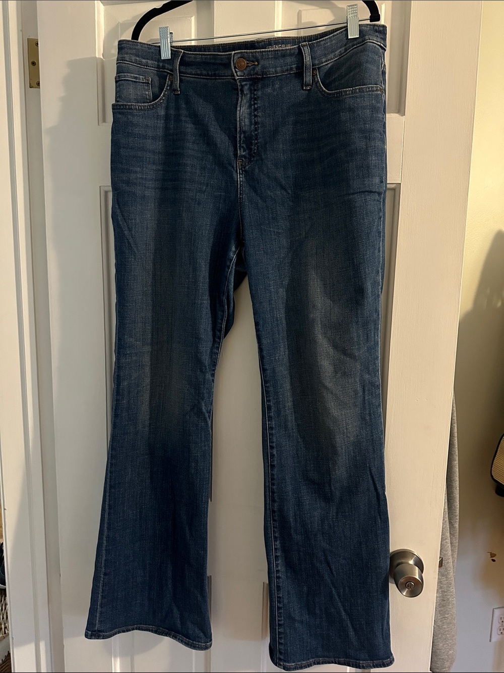 Chico's Women's Dark Blue Flare Jeans
